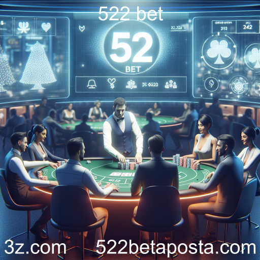Descubra o Poker ao Vivo na 522 Bet: A Experiência Imersiva de Jogar com Dealers Reais